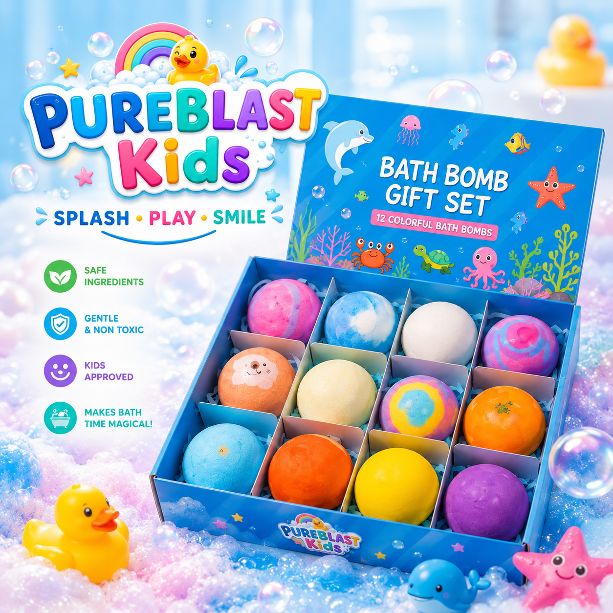 AquaFizz™ Surprise Bath Set