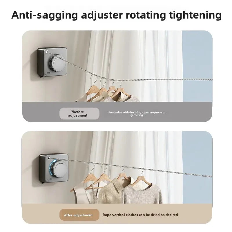 Invisible Wall Clothesline