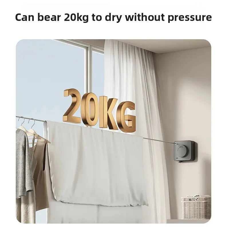 Invisible Wall Clothesline